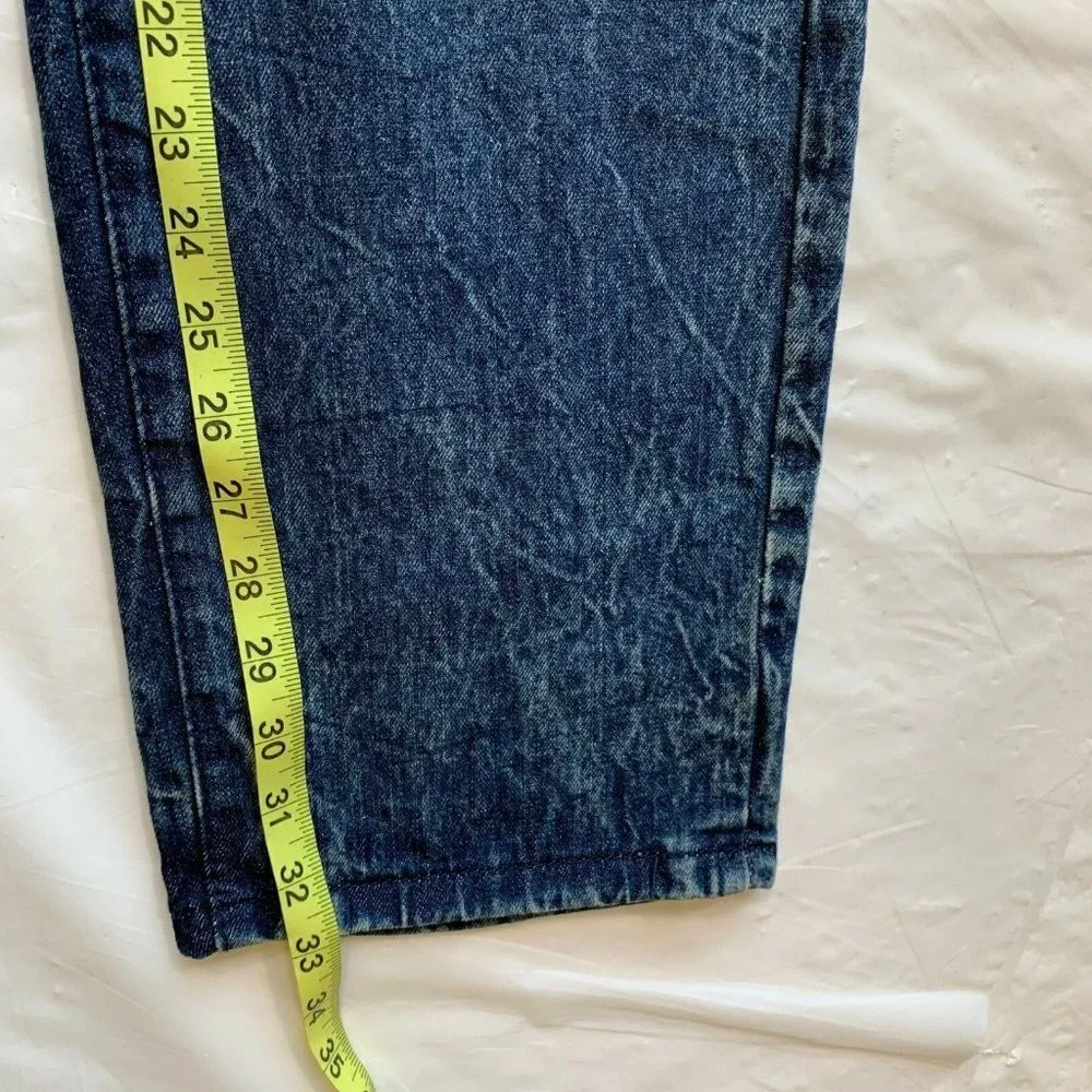 Encrypted Jeans Mens‎ 38x33 Distressed Acid Wash Relaxed Biker Moto Quilted NEW